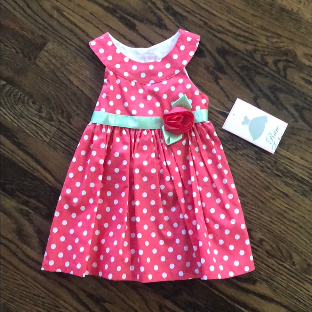 Infant girls 12M dress. Never been worn. Perfect!